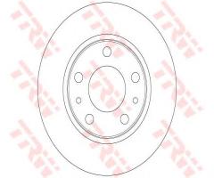 Trw df6412 tarcza hamulc. iveco daily ii 29  99-06 przód, iveco daily iii platforma / podwozie