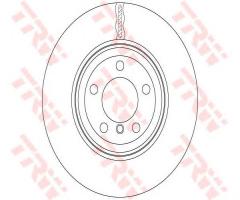 Trw df6471 tarcza hamulc. nissan juke  10- przód, nissan juke (f15)