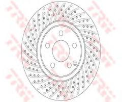Trw df6477 tarcza hamulc. mercedes r230 sl-klasa  03-11, mercedes-benz sl (r230)