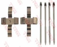 Trw pfk646 zest. montażowy klocków hamulc., vw touareg (7la, 7l6, 7l7)