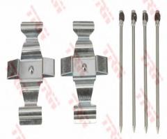 Trw pfk663 zest. montażowy klocków hamulc. mercedes, mercedes-benz cls (c219)