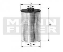 Mann-filter hu6009z filtr oleju, chrysler 300 c, dodge avenger, fiat freemont (jf_)