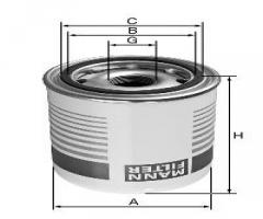 Mann-filter tb1396x filtr osuszacza powietrza daf, mercedes-benz t2/ln1 nadwozie pełne / kombi