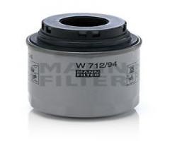 Mann-filter w712/94 filtr oleju vw audi seat skoda 1.2 1.4 tsi tfsi, audi a1 (8x1, 8xf)