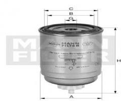 Mann-filter wk965x filtr paliwa daf 95, 95 xf vf390m