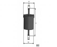 Misfat e514 filtr paliwa  mazda ford escort 1.4 92-, ford fiesta iii (gfj)