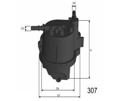 Misfat f112a filtr paliwa, citroËn c3 i (fc_), ford fiesta vi, mazda 2 (dy)