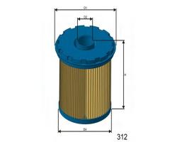 Misfat f117 filtr oleju, ford focus ii (da_)