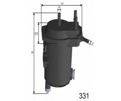 Misfat f122a filtr paliwa, renault megane ii (bm0/1_, cm0/1_)