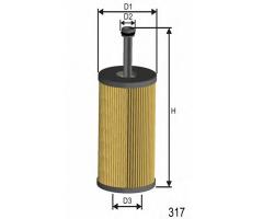 Misfat lm559 filtr oleju citroen peugeot 1.1, audi a8 (4d2, 4d8), citroËn saxo (s0, s1)