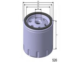 Misfat z609 filtr oleju opel astra, chevrolet aveo sedan (t250, t255), opel ampera, saab 9-3 (ys3f)