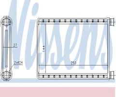 Nissens 70523 nagrzewnica bmw