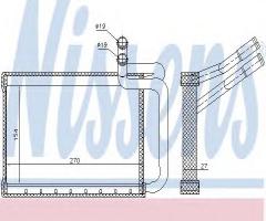 Nissens 77635 nagrzewnica hyundai