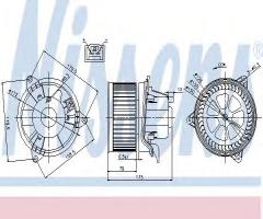 Nissens 87027 dmuchawa ford, ford focus (daw, dbw)