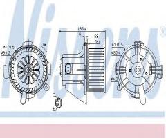 Nissens 87090 dmuchawa citroen