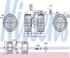 Nissens 87115 dmuchawa bmw