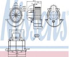 Nissens 87139 dmuchawa audi