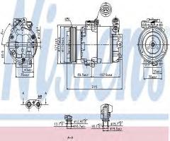 Nissens 89333 kompresor klimatyzacji opel, opel astra g kombi (f35_)