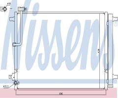 Nissens 940329 chłodnica klimatyzacji audi, audi a8 (4h_)