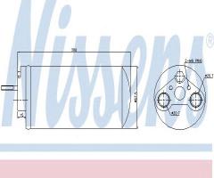 Nissens 95461 osuszacz opel, nissan primastar autobus (x83), opel vivaro combi (j7)