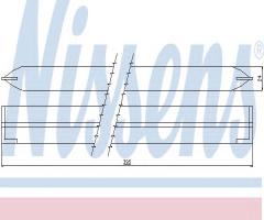 Nissens 95500 osuszacz klimatyzacji ford