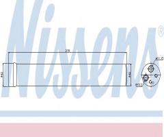 Nissens 95504 osuszacz klimatyzacji renault