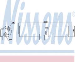 Nissens 95516 osuszacz klimatyzacji renault