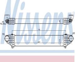 Nissens 96474 intercooler volvo