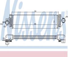 Nissens 96492 intercooler ford, ford c-max ii