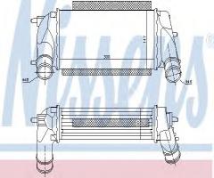 Nissens 96498 intercooler smart, ford ecosport