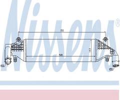 Nissens 96532 intercooler mazda, mazda 3 sedan (bk)