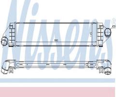 Nissens 96560 intercooler ford, ford galaxy (wa6), volvo s60 ii