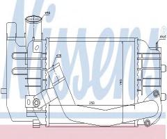 Nissens 96565 intercooler toyota, subaru trezia, toyota verso s (nlp12_, ncp12_, nsp12_)