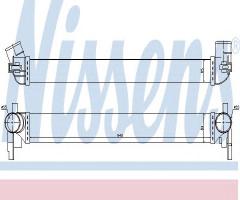 Nissens 96566 intercooler audi