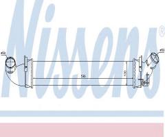 Nissens 96602 intercooler dacia