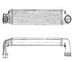 Nrf 30154a intercooler bmw, bmw 3 (e46)