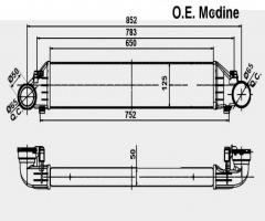 Nrf 30161a intercooler mercedes, mercedes-benz clk (c209)
