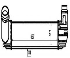 Nrf 30481 intercooler renault, renault grand scÉnic iii (jz0/1_)
