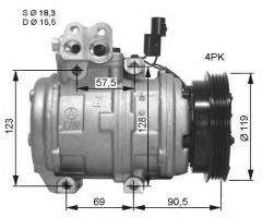 Nrf 32679g kompresor klimatyzacji kia, kia carens ii (fj)