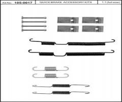 Quick brake 105-0017 zestaw montażowy szczęk hyundai i20, hyundai i20 (pb, pbt)