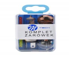 M tech zestaw h1 zestaw Żarówek z h1 + bezpieczniki