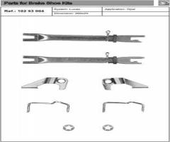 Quick brake 102 53 004 rozpieraki do szczęk hamulc. opel astra f 91-