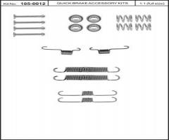 Quick brake 105-0012 sprężynki do szczęk ham. daihatsu cuore 98-03, daihatsu cuore vi (l7_)