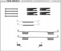 Quick brake 105-0023 sprężynki do szczęk ham. landrover discovery 04-09
