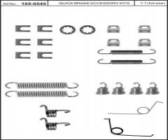 Quick brake 105-0545 sprężynki do szczęk ham. renault, dacia 1310 kombi, fiat 131, peugeot 204 break