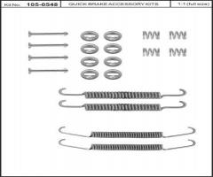 Quick brake 105-0548 sprężynki do szczęk ham. fiat fso seat, autobianchi a 111, fiat 126