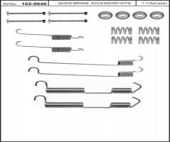 Quick brake 105-0646 sprężynki do szczęk ham. bmw, suzuki samurai (sj)