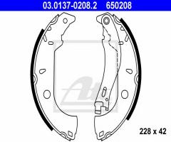 Ate 03.0137-0208 szczęki hamulcowe fiat marea kombi 96-99, alfa romeo 145 (930), fiat tipo (160)