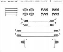 Quick brake 105-0784 sprężynki do szczęk ham. mitsubishi, mitsubishi carisma (da_)