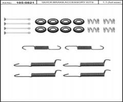 Quick brake 105-0821 sprężynki do szczęk ham. mitsubishi pajero 90-00